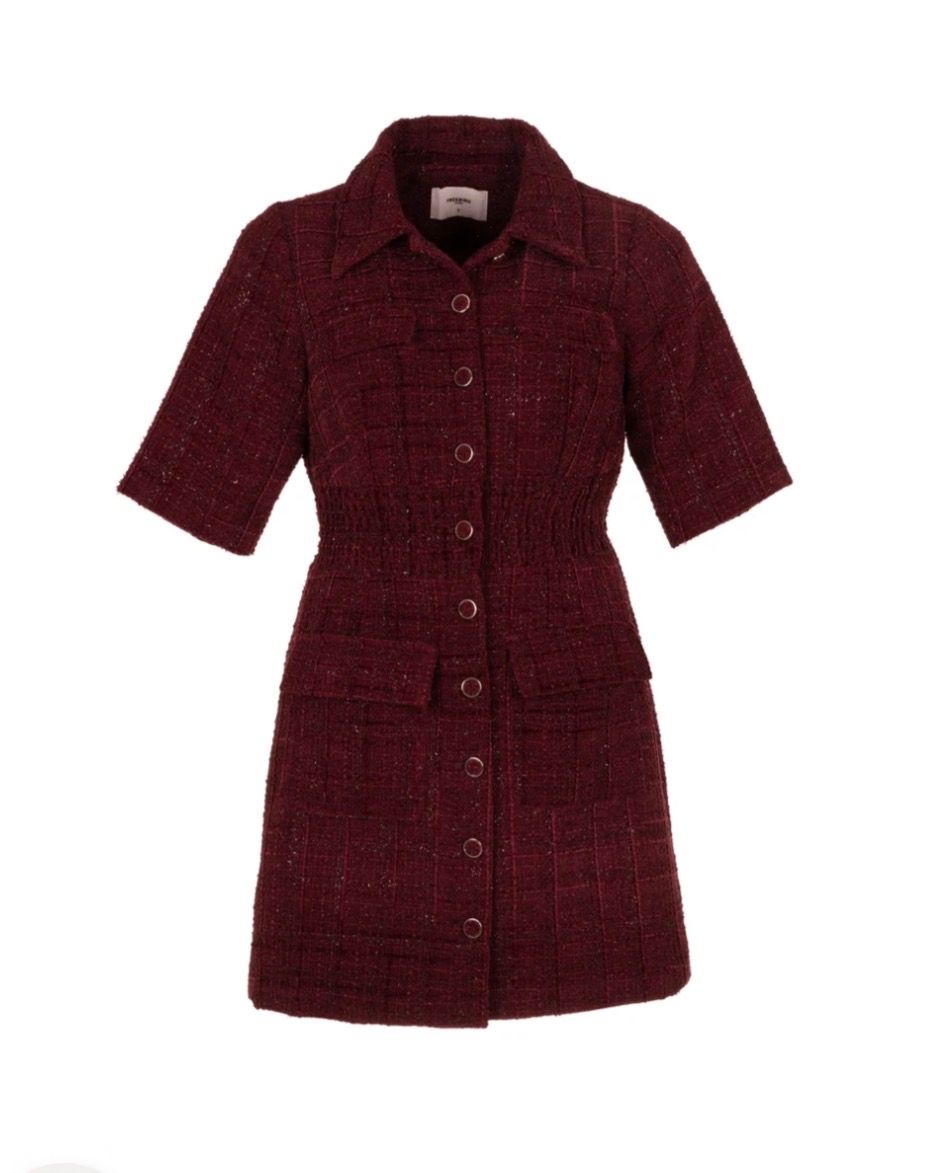 Freebird Deluxe Dress Burgundy