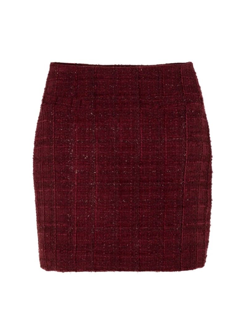 Freebird Sally Skirt Burgundy
