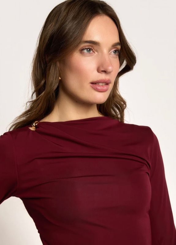 Freebird Tana Top Burgundy