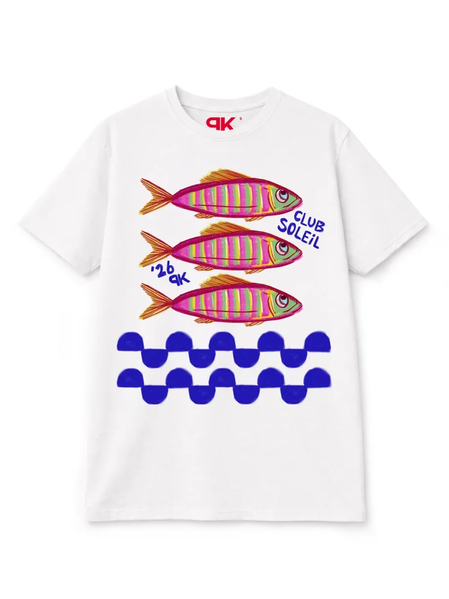 Pinned Club Soleil T-shirt White