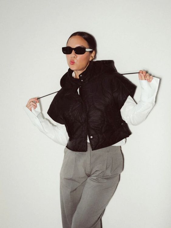 Pinned Liv Bodywarmer Black