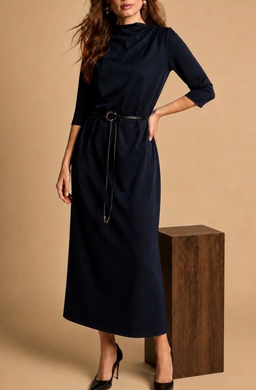 Freebird Devoted Dress Navy