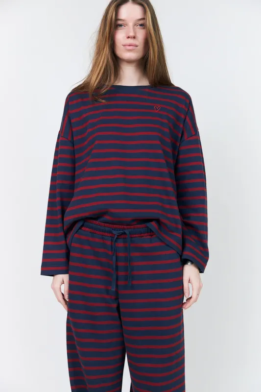 Lollys Laundry Demi Sweater Bordeaux