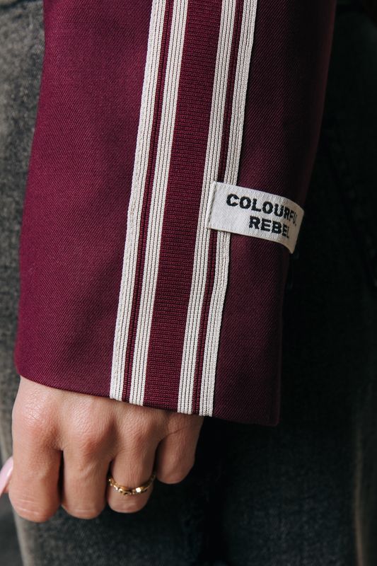 Colourful Rebel Zoe Blazer Bordeaux