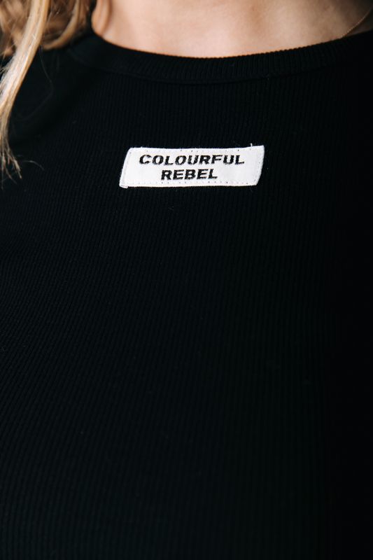 Colourful Rebel Livy Top Black