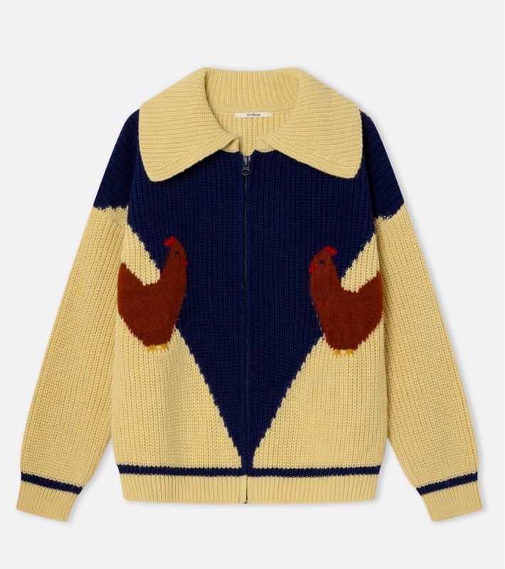 Dr Bloom Farm Cardigan Yellow
