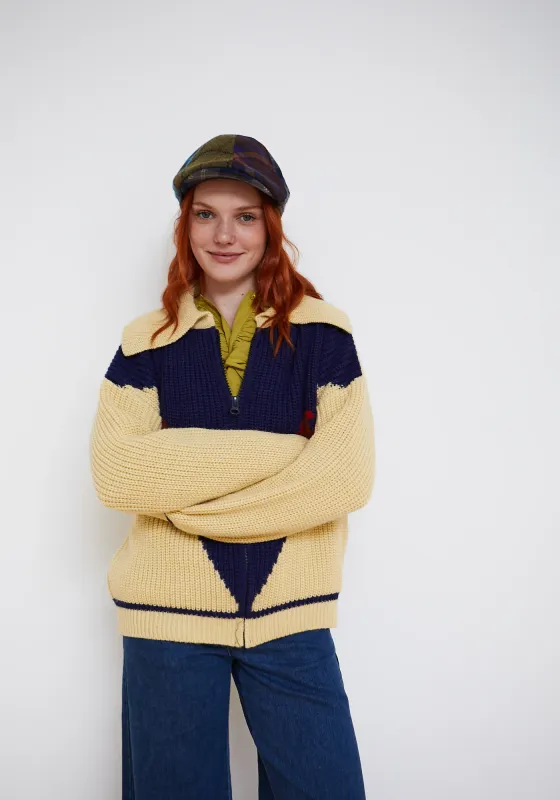 Dr Bloom Farm Cardigan Yellow