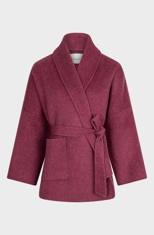 Amaya Monica Jacket Bordeaux