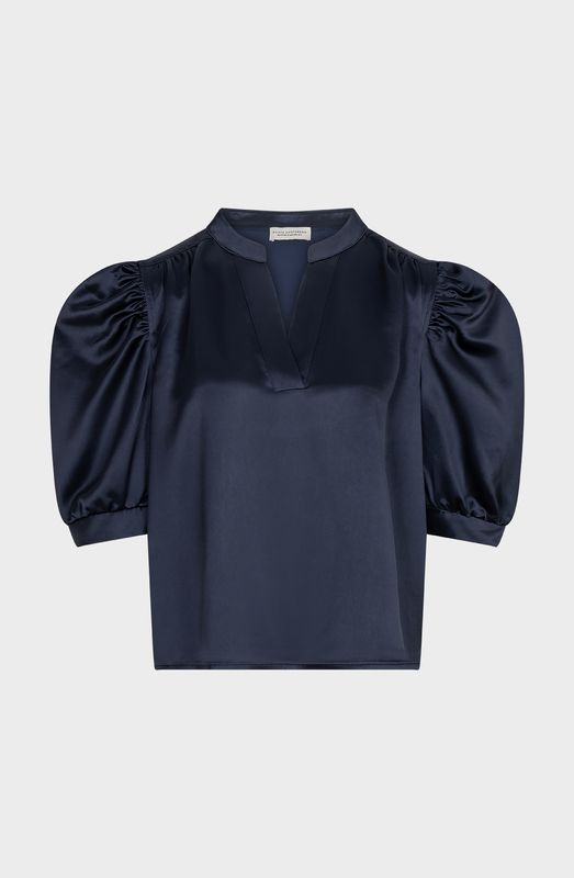 Amaya Rogue Blouse Blue