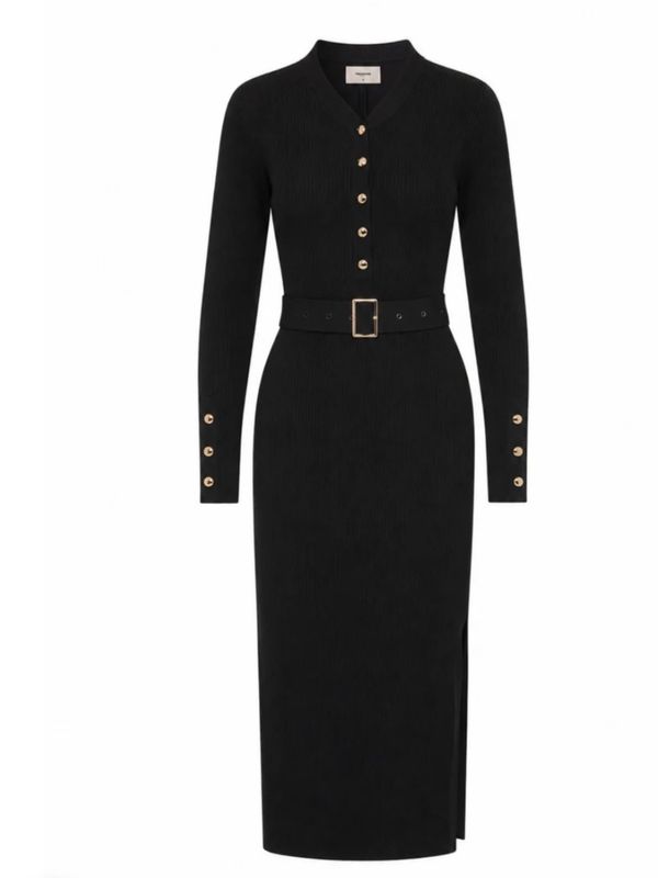 Freebird Dazzling Dress Black