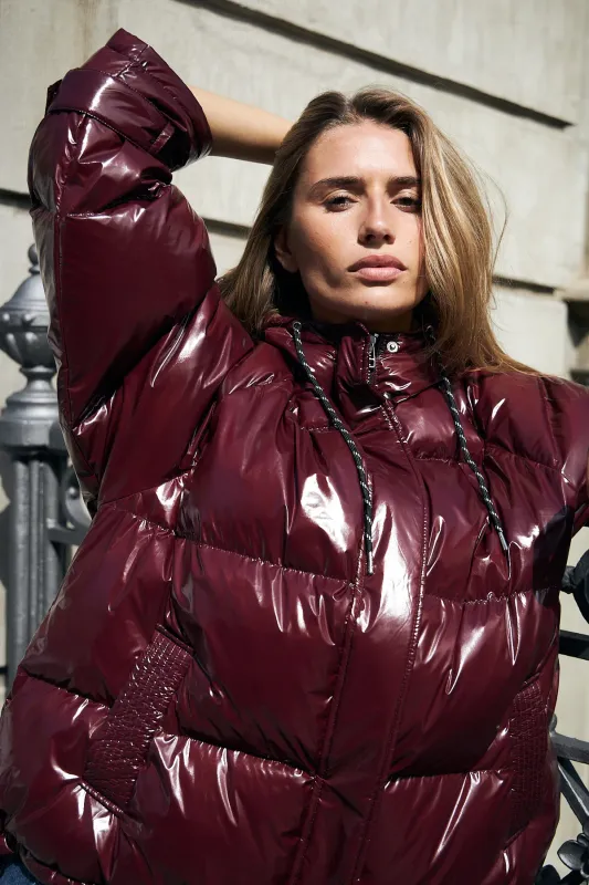 Lollys Laundry Shelby Jacket Bordeaux