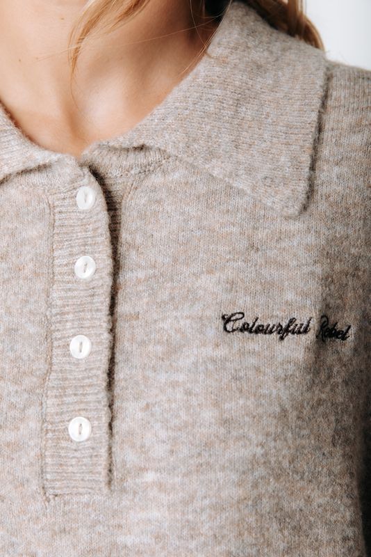 Colourful Rebel Linsey Sweater Beige