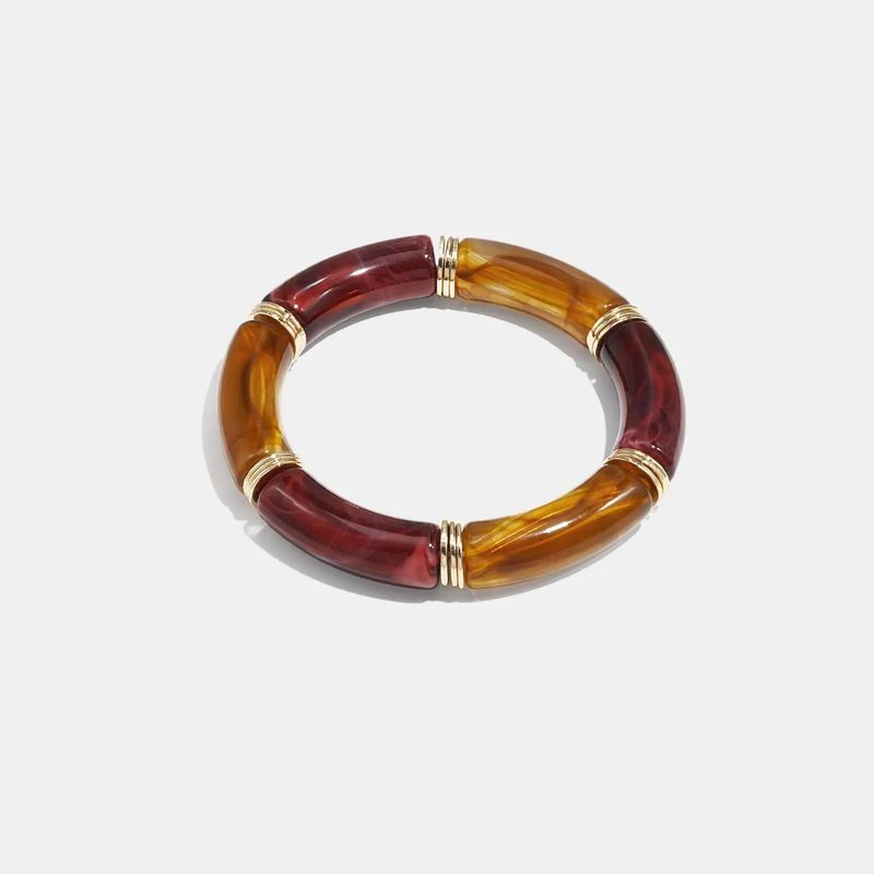 Penne Bracelet Burgundy Melange