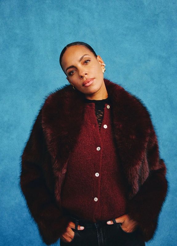 Studio Anneloes Gilian Coat Burgundy