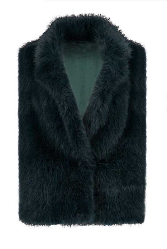 Studio Anneloes Charly Faux Fur Green