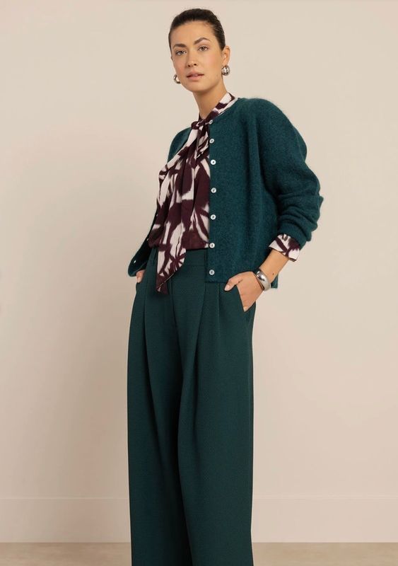 Studio Anneloes Bibi Cardigan Green