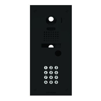 Aiphone KJKFB zwart inbouwpaneel met codeklavier