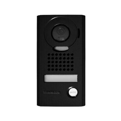 Aiphone JODVB zwarte videodeurpost, 1 drukknop, opbouw