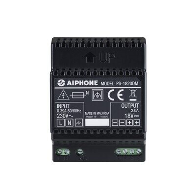 Aiphone PS1820DM modulaire voeding 18V DC - 2A