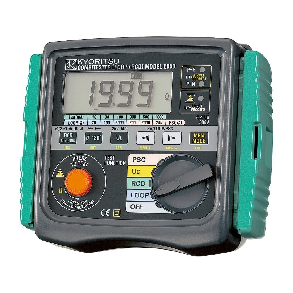 Kyoritsu 6050 combi test LOOP/RCD/UC/PSC 6050