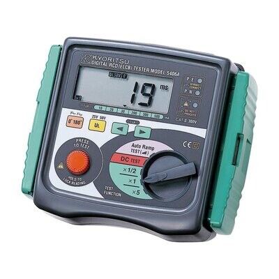 Kyoritsu 5406A digitale verliesstroomschakelaar tester