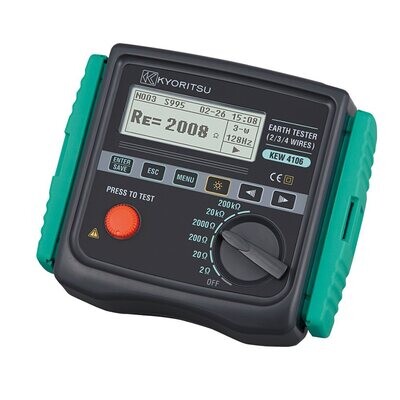 Kyoritsu 4106 digitale aardingsmeter met toebehoren