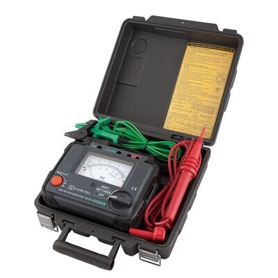 Kyoritsu 3121B analoge isolatiemeter 2500V