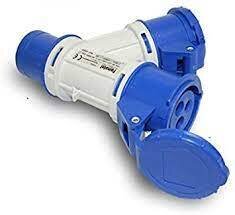 FAMATEL 15000 Stekker CEE 16A 3P 230V, 2x Koppelstekker CEE 3P 16A 230V IP44