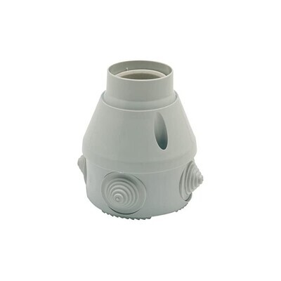FAMATEL 3005 Fitting E27 met aftakdoos 70mm 360°