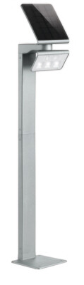 Steinel 671211 Steinel Sensorlamp XSolar GL-S, zilver, LED