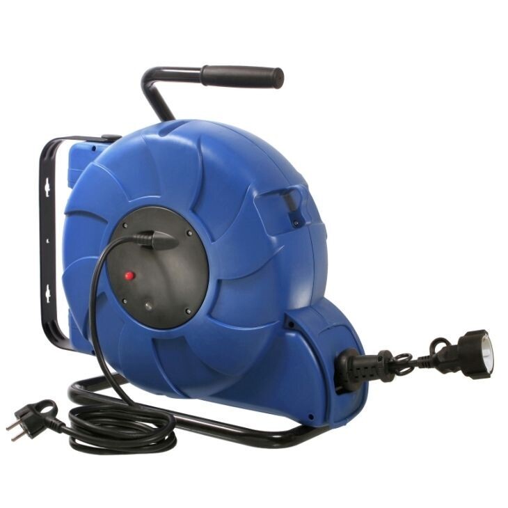 SCHWABE 812630 Automatische wandKabelhaspel met 15m + 2m H07RN-F 3G2.5, IP44, koppelstekker SCHWABE 812630 Automatische wandKabelhaspel met 15m + 2m H07RN-F 3G2.5, IP44, koppelstekker