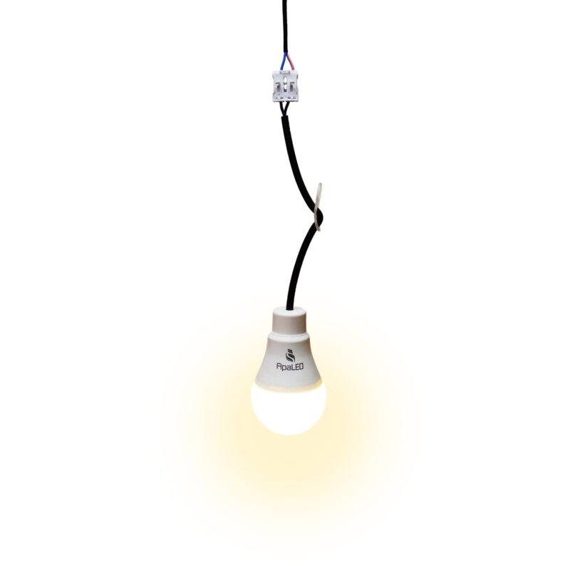 VANDER ELST WWTD-Apaled-27 LED bouwpendel 9W 2700K met 150 mm aansluitkabel en steekklem VANDER ELST WWTD-Apaled-27 LED bouwpendel 9W 2700K met 150 mm aansluitkabel en steekklem