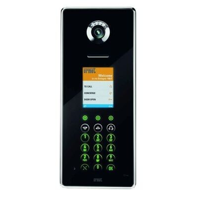 URMET 1083/15 2Voice Elekta glass av digitaal soft-touch entreepaneel