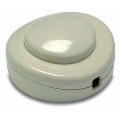 FAMATEL 4405 Voetschakelaar 1P 2A 250V wit