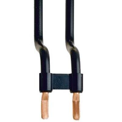 FTG RV2250B Rij connector, 2-polig, 10mm², 250mm, 1 x zwart + 1 x blauw (rechts)