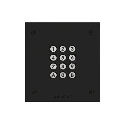 Aiphone AC10FBA zwart inbouw codeklavier 100 codes/ 2 relais