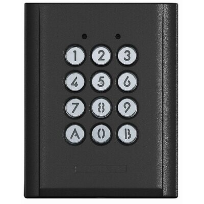 Aiphone AC10SB opbouw-codeklavier,2 relais/100codes zwarte uitvoering