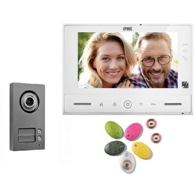 URMET 1723/72 Kit Note2 Kit videofoon Mikra2/cxModo,2 drukknoppen