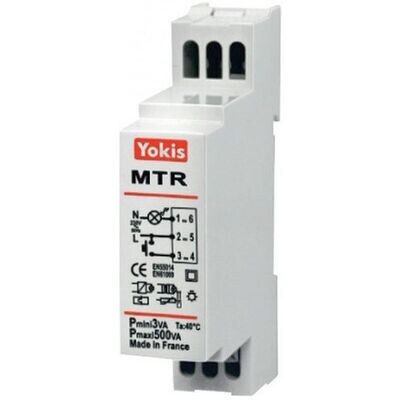 YOKIS MTR500M MTR500M Elektronische relais 500W met nuldraad (op DIN-rail)