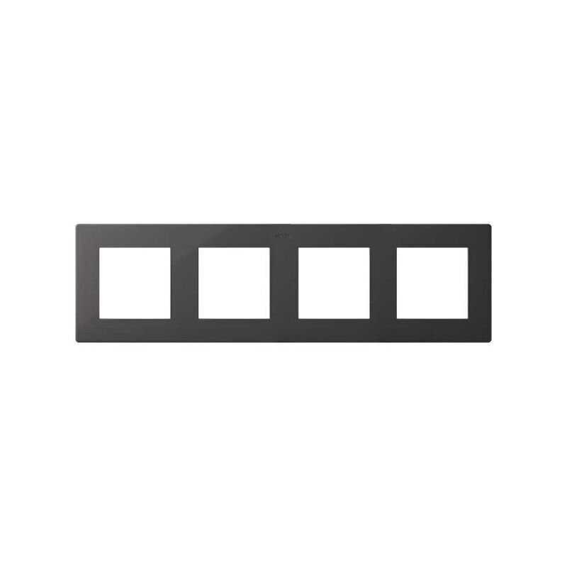 SIMON 2400640-038 S24 Afdekplaat viervoudig grafit