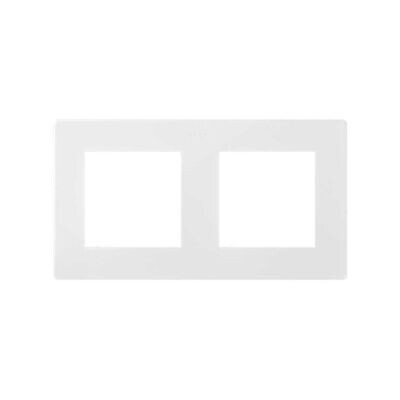 SIMON 2400620-030 S24 Afdekplaat dubbel  wit