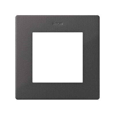 SIMON 2400610-038 S24 Afdekplaat enkel grafit