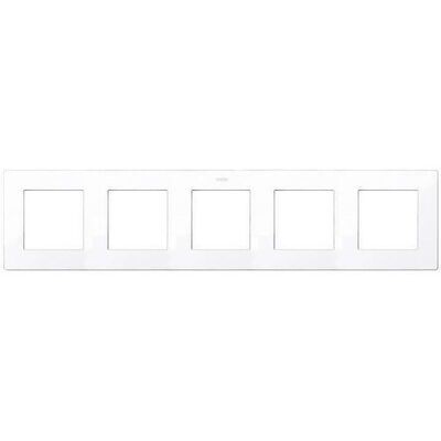 SIMON 2400650-030 S24 Afdekplaat vijfvoudig  wit