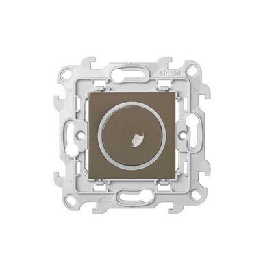 SIMON 2410313-088 S24 dimmer 500w grijs bruin