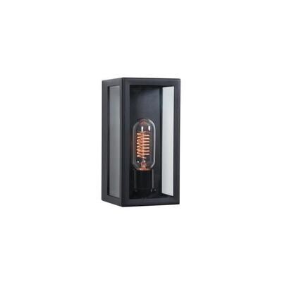 PSM LIGHTING POLO ZWART OPBOUW WANDLICHT