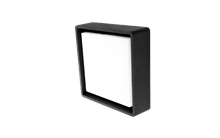 SG-lighting 605251 FRAME SQUARE ZWART 3000K FASE