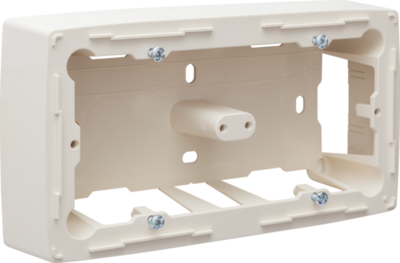 Niko 100-77500 Dubbele opbouwdoos voor alle inbouwapparaten uit de Original-reeks, Cream