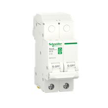 Schneider R9FEC210 RESI9 XE - AUTOMAAT - 2P - 10A - CURVE C - 3000A - 230V