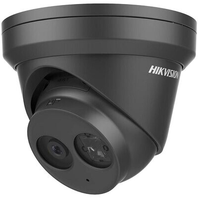 Zwarte turret-camera 4MP, 2,8 mm, IP67
