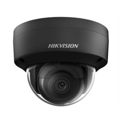 Zwarte dome-camera 4MP, 2,8mm, IP67